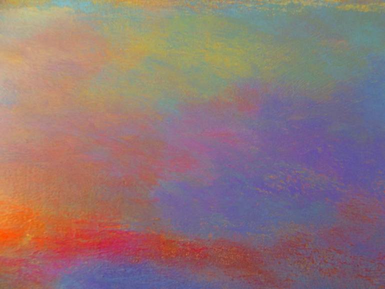 Original Abstract Expressionism Seascape Painting by Volodymyr Hesfer