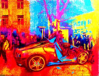 Print of Car Paintings by Volodymyr Hesfer