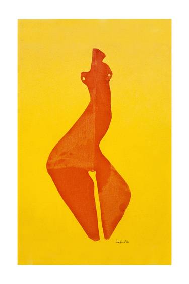 Print of Nude Printmaking by Roberto Torterolli