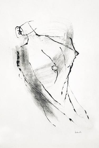 Print of Expressionism Erotic Drawings by Roberto Torterolli