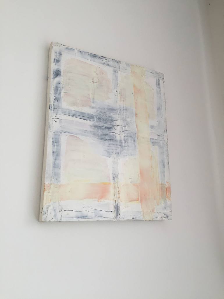 Original Abstract Geometric Painting by Ivo Oranje