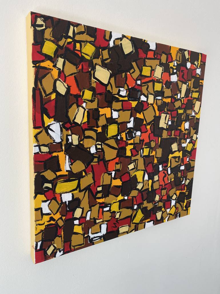 Original Modern Abstract Painting by Ivo Oranje