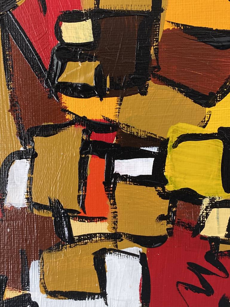 Original Modern Abstract Painting by Ivo Oranje