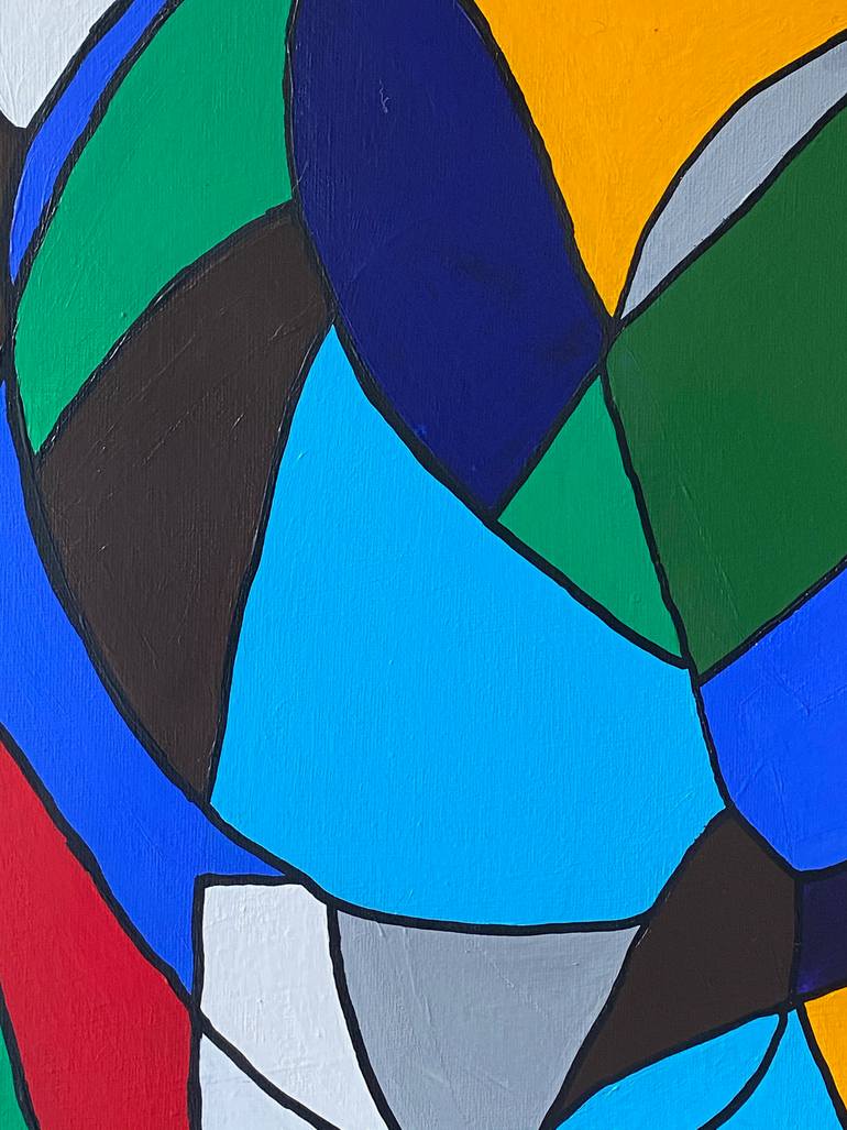 Original Modern Abstract Painting by Ivo Oranje
