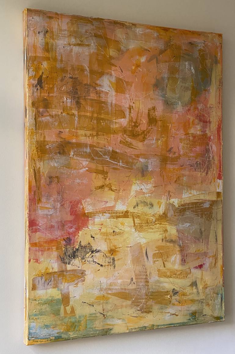 Original Fine Art Abstract Painting by Ivo Oranje