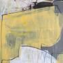 Abstract composition on paper. Due to covid I have a lot more time to paint. I decided to start painting on paper, because I don’t have enough room to store all the canvasses.
