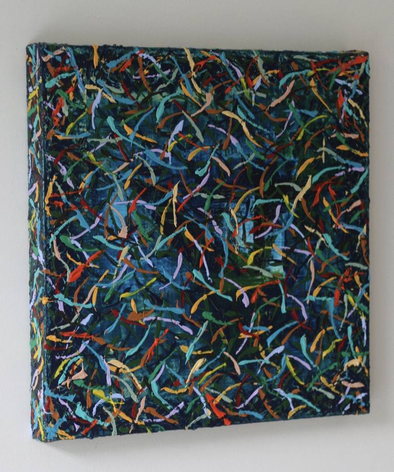 Original Abstract Painting by Ivo Oranje