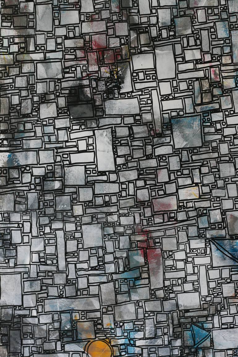 Original Modernism Abstract Painting by Ivo Oranje