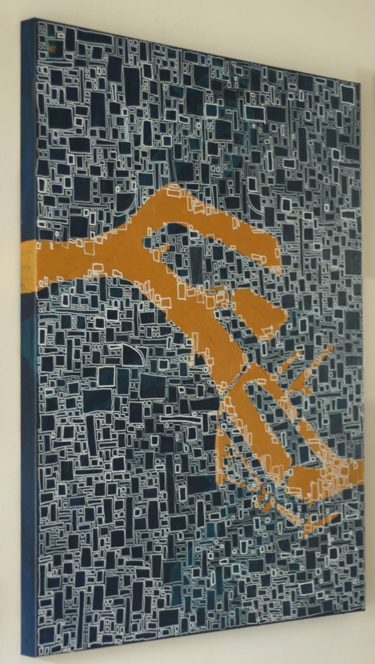 Original Modernism Abstract Painting by Ivo Oranje