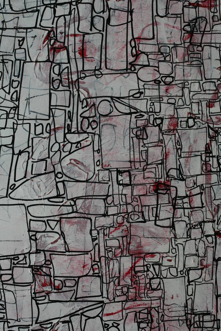 Original Minimalism Abstract Painting by Ivo Oranje