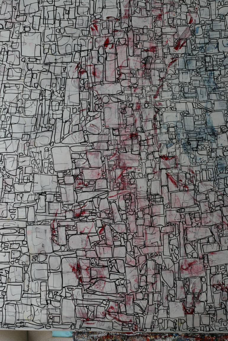 Original Minimalism Abstract Painting by Ivo Oranje