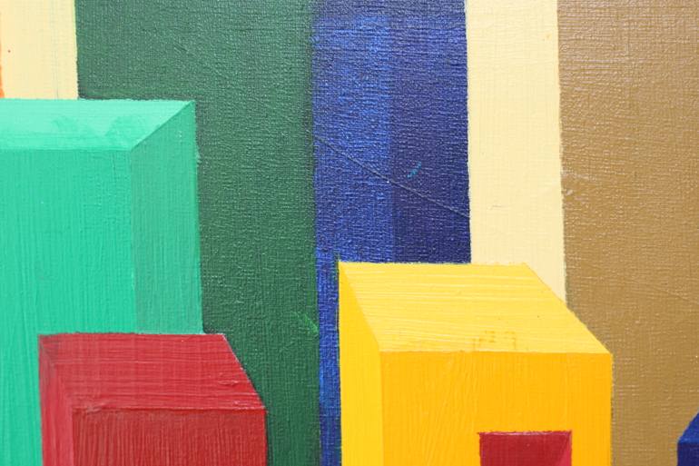 Original Figurative Abstract Painting by Ivo Oranje