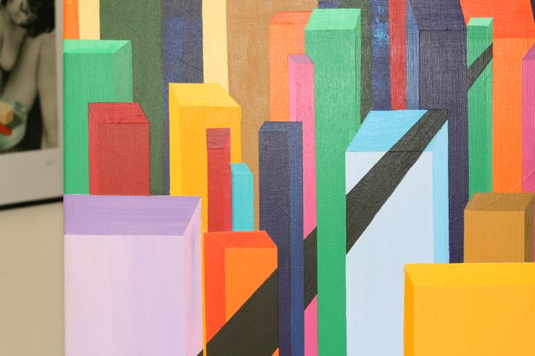 Original Figurative Abstract Painting by Ivo Oranje