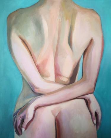 Original Contemporary Nude Paintings by Anyck Alvarez Kerloch