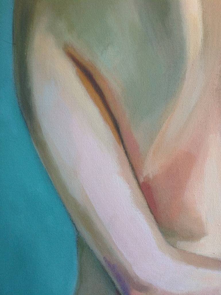 Original Contemporary Nude Painting by Anyck Alvarez Kerloch