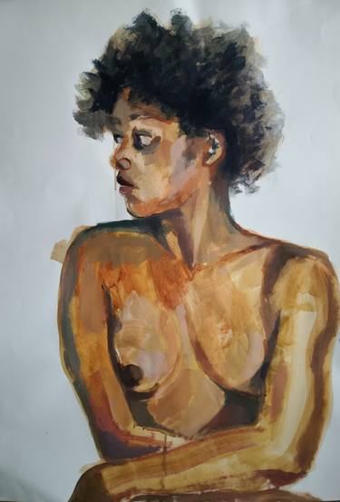 Original Nude Paintings by Anyck Alvarez Kerloch