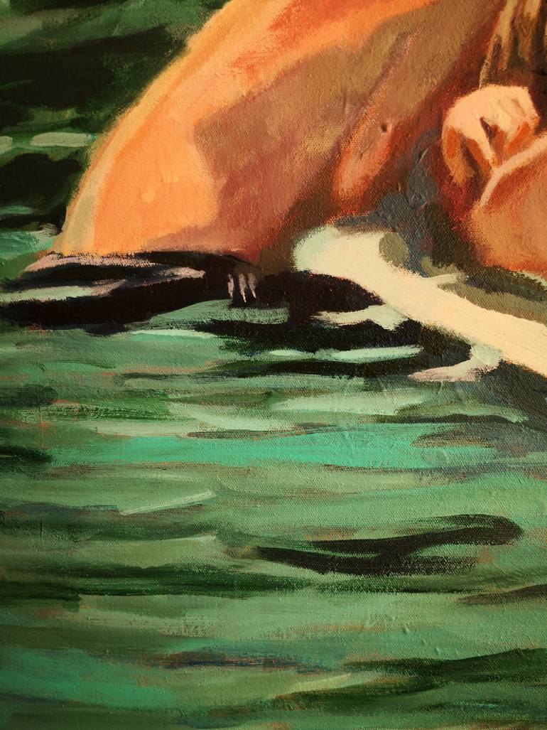 Original Contemporary People Painting by Anyck Alvarez Kerloch