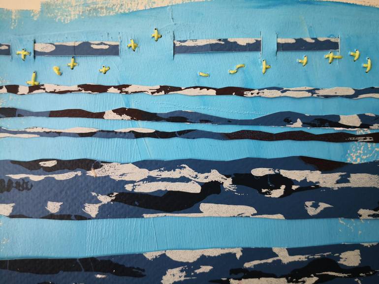 Original Contemporary Beach Printmaking by Anyck Alvarez Kerloch