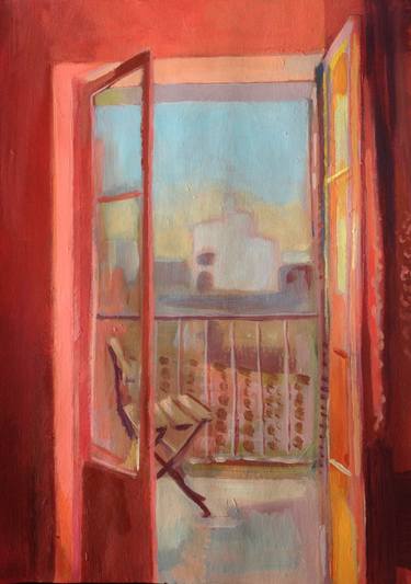 Original Interiors Paintings by Anyck Alvarez Kerloch