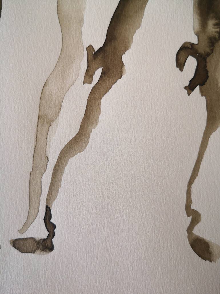 Original Expressionism Nude Painting by Anyck Alvarez Kerloch