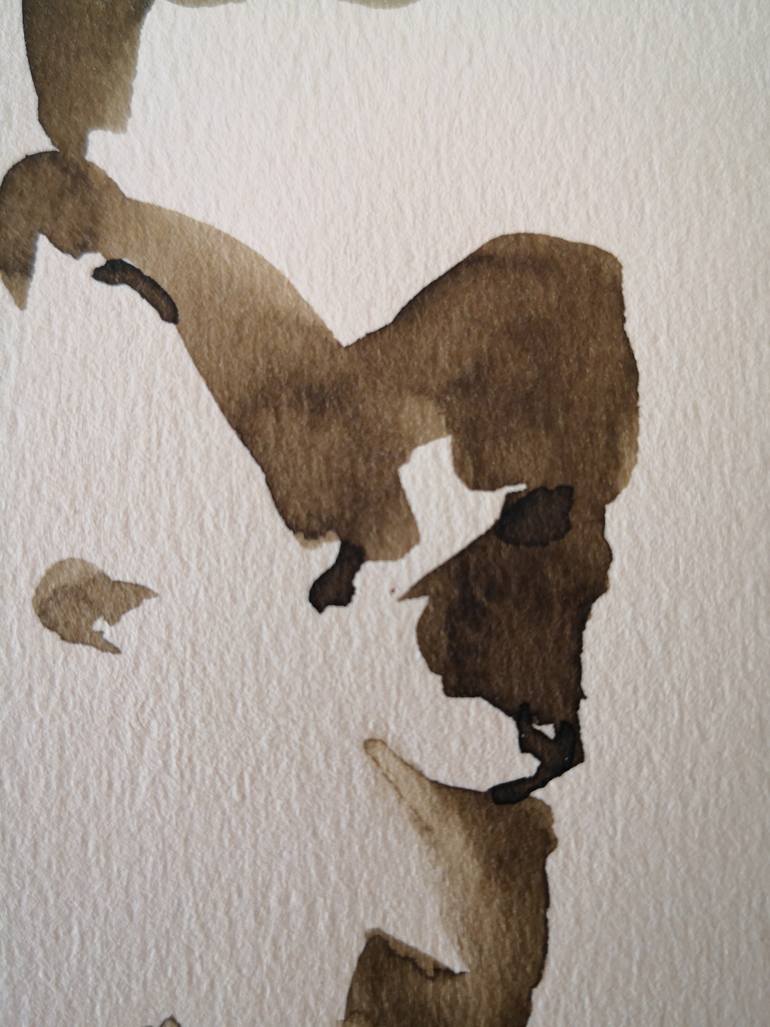 Original Expressionism Nude Painting by Anyck Alvarez Kerloch