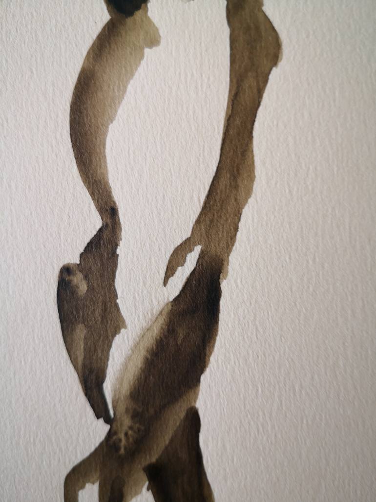 Original Expressionism Nude Painting by Anyck Alvarez Kerloch