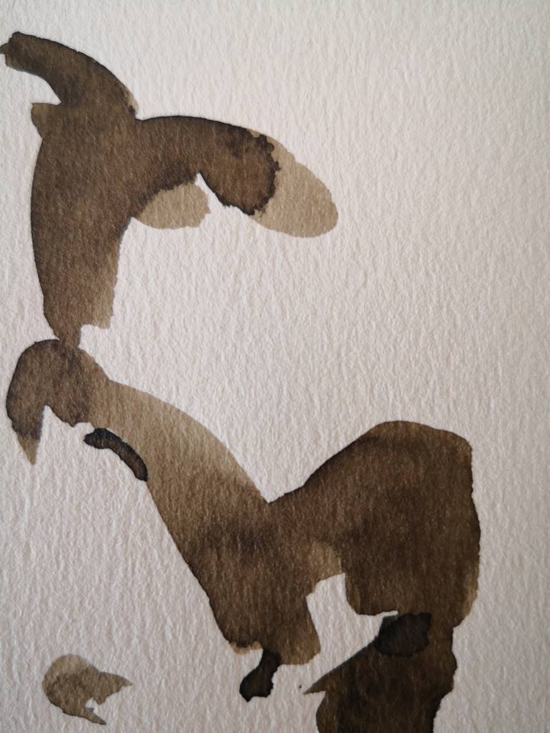 Original Expressionism Nude Painting by Anyck Alvarez Kerloch