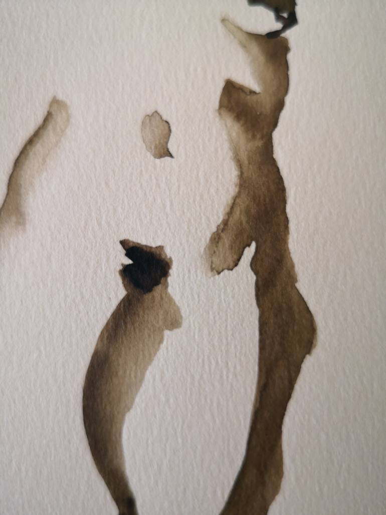 Original Expressionism Nude Painting by Anyck Alvarez Kerloch