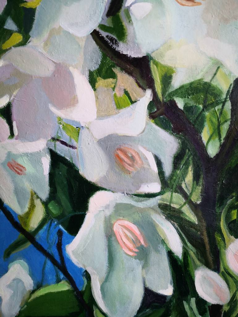 Original Contemporary Floral Painting by Anyck Alvarez Kerloch