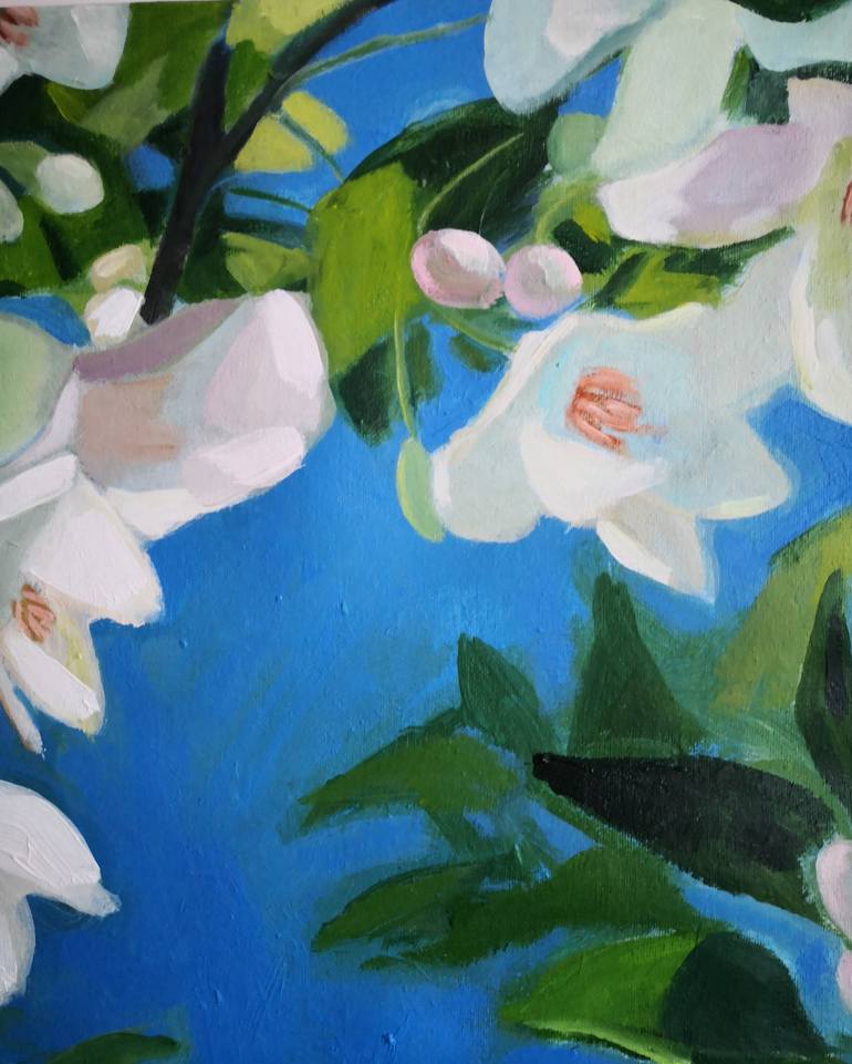 Original Contemporary Floral Painting by Anyck Alvarez Kerloch