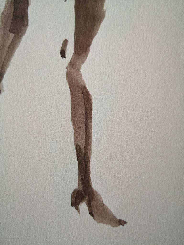 Original Expressionism Nude Painting by Anyck Alvarez Kerloch