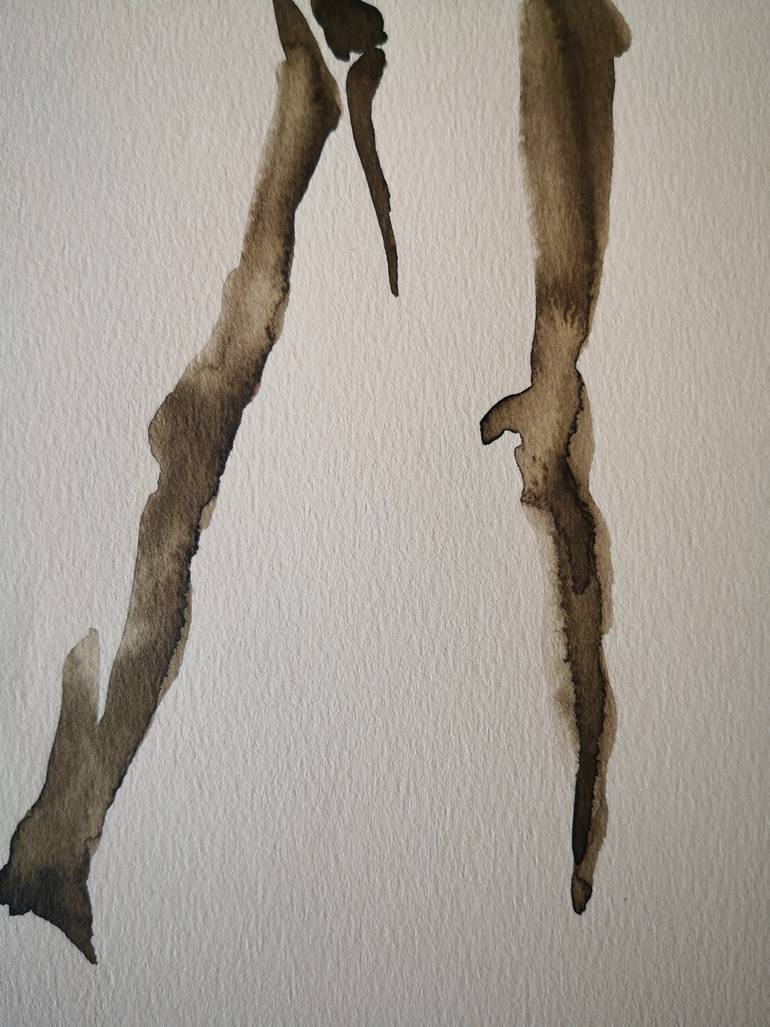 Original Expressionism Nude Painting by Anyck Alvarez Kerloch