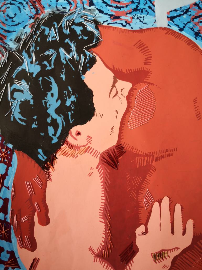 Original Contemporary Love Printmaking by Anyck Alvarez Kerloch
