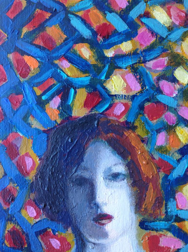 Original Expressionism Nude Painting by Anyck Alvarez Kerloch