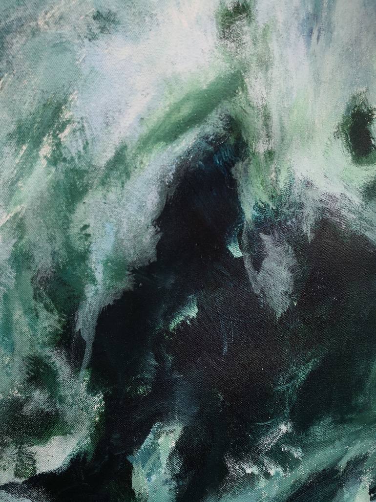 Original Expressionism Seascape Painting by Anyck Alvarez Kerloch