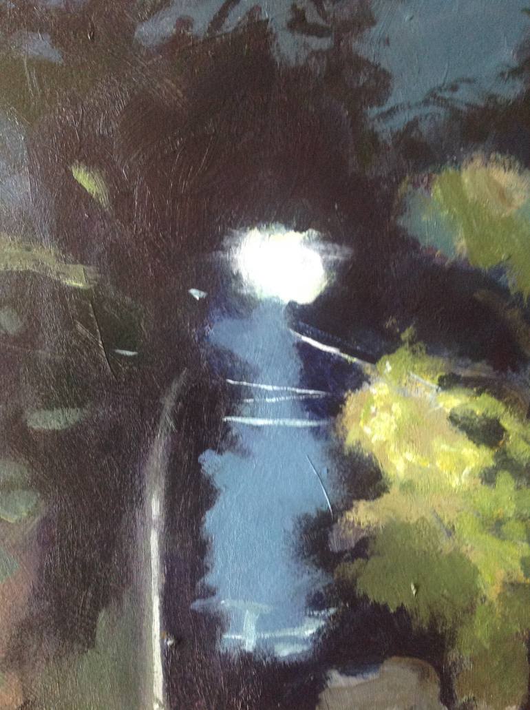 Original Contemporary Landscape Painting by Anyck Alvarez Kerloch