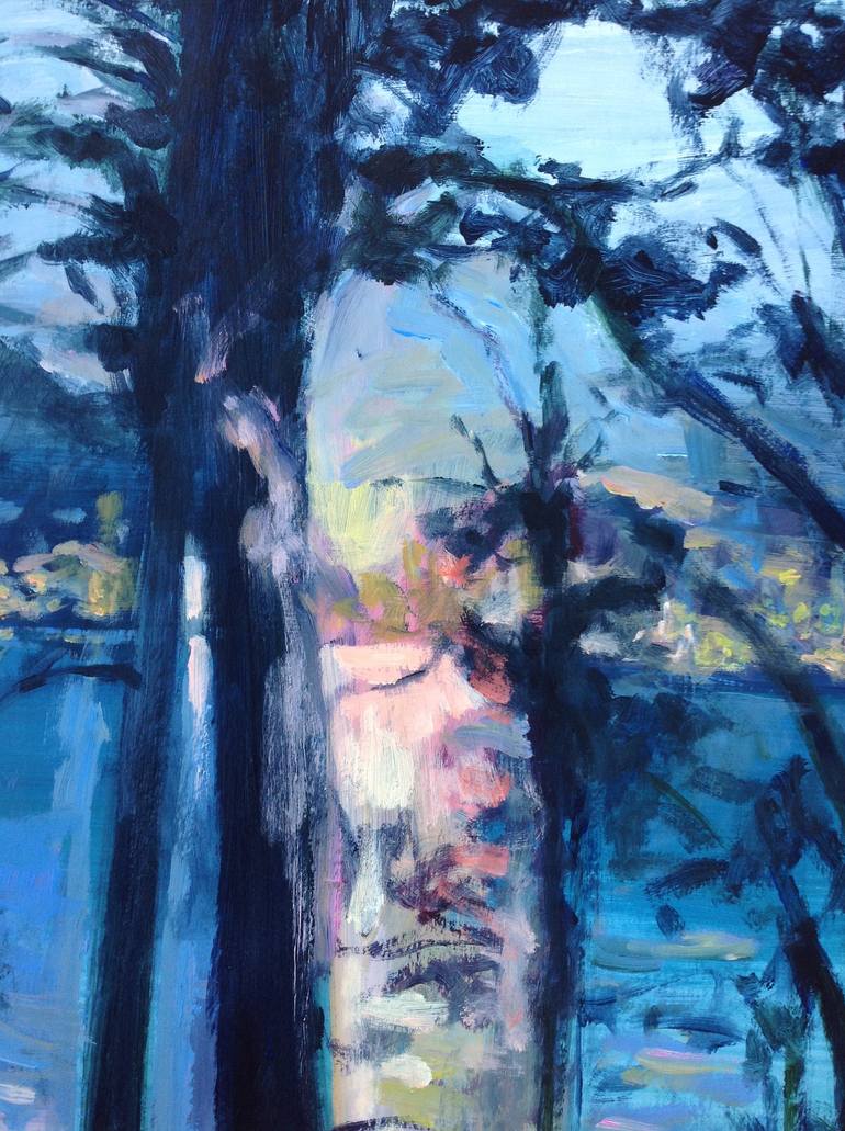 Original Expressionism Landscape Painting by Anyck Alvarez Kerloch