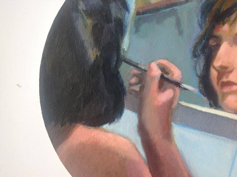 Original Contemporary People Painting by Anyck Alvarez Kerloch