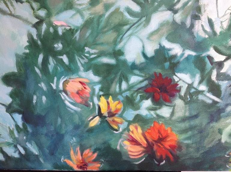 Original Expressionism Botanic Painting by Anyck Alvarez Kerloch