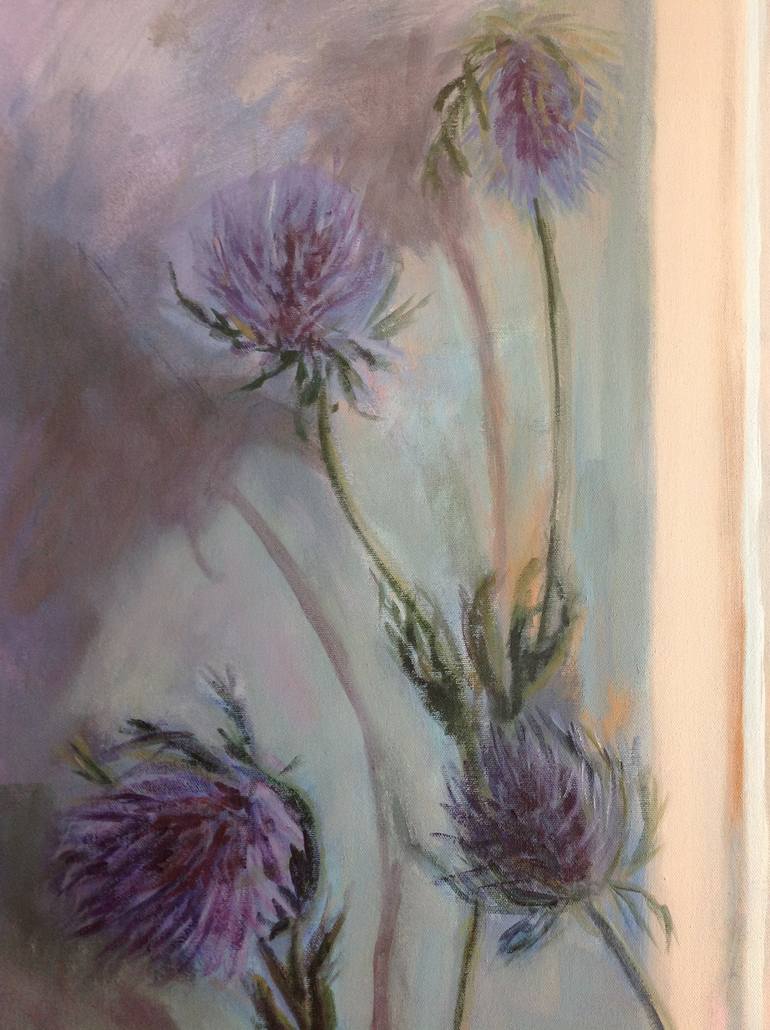 Original Floral Painting by Anyck Alvarez Kerloch