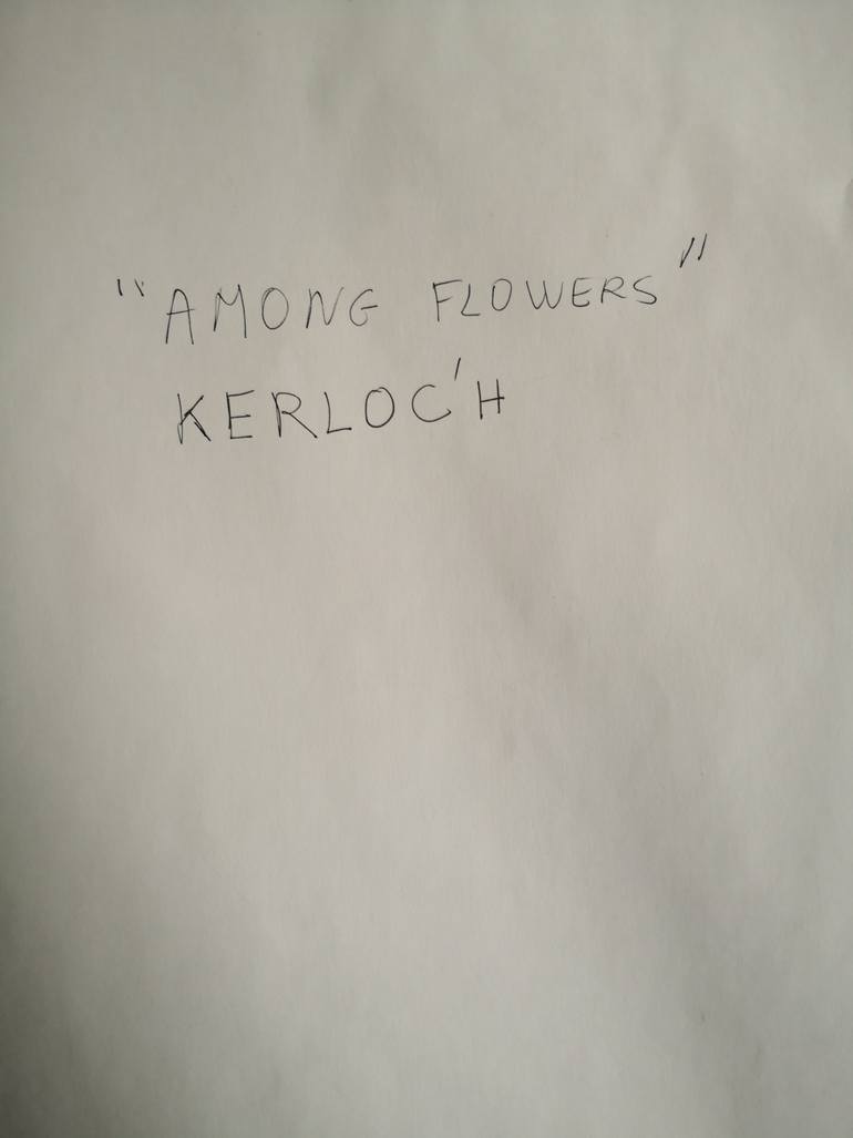 Original Expressionism People Painting by Anyck Alvarez Kerloch