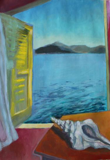 Original Expressionism Seascape Paintings by Anyck Alvarez Kerloch