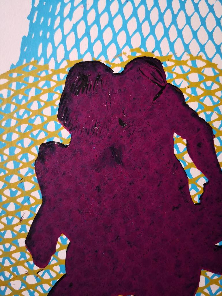 Original Contemporary Love Printmaking by Anyck Alvarez Kerloch