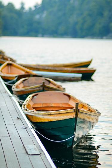 Boats at Mohonk Mountain House - Limited Edition 2 of 6 NFS thumb