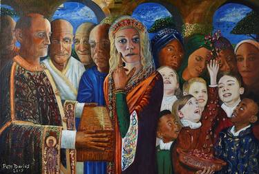 Print of Religious Paintings by Pete Davies