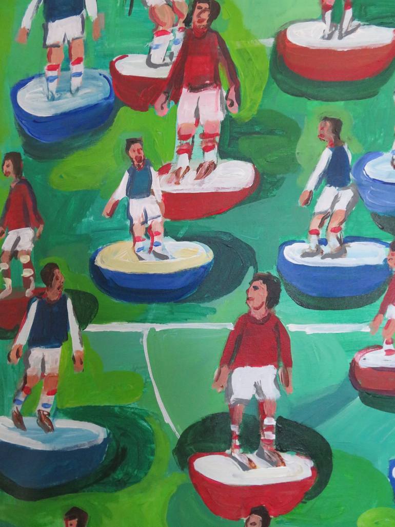 Original Sports Painting by Stephen Abela