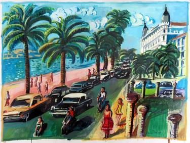 CANNES -BAIE DES ANGES 1950S thumb