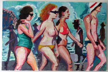 Print of Expressionism People Paintings by Stephen Abela