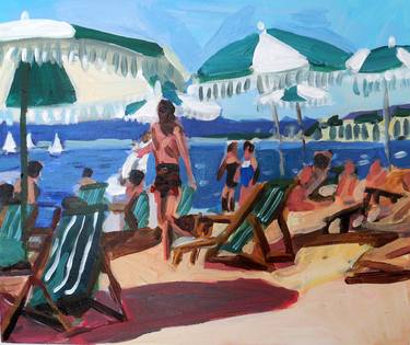 Original Beach Paintings by Stephen Abela