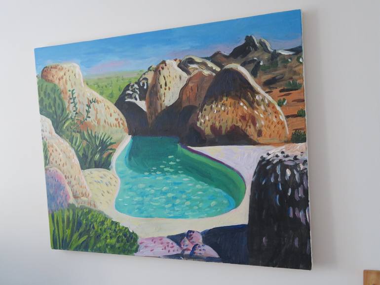 Original Figurative Landscape Painting by Stephen Abela